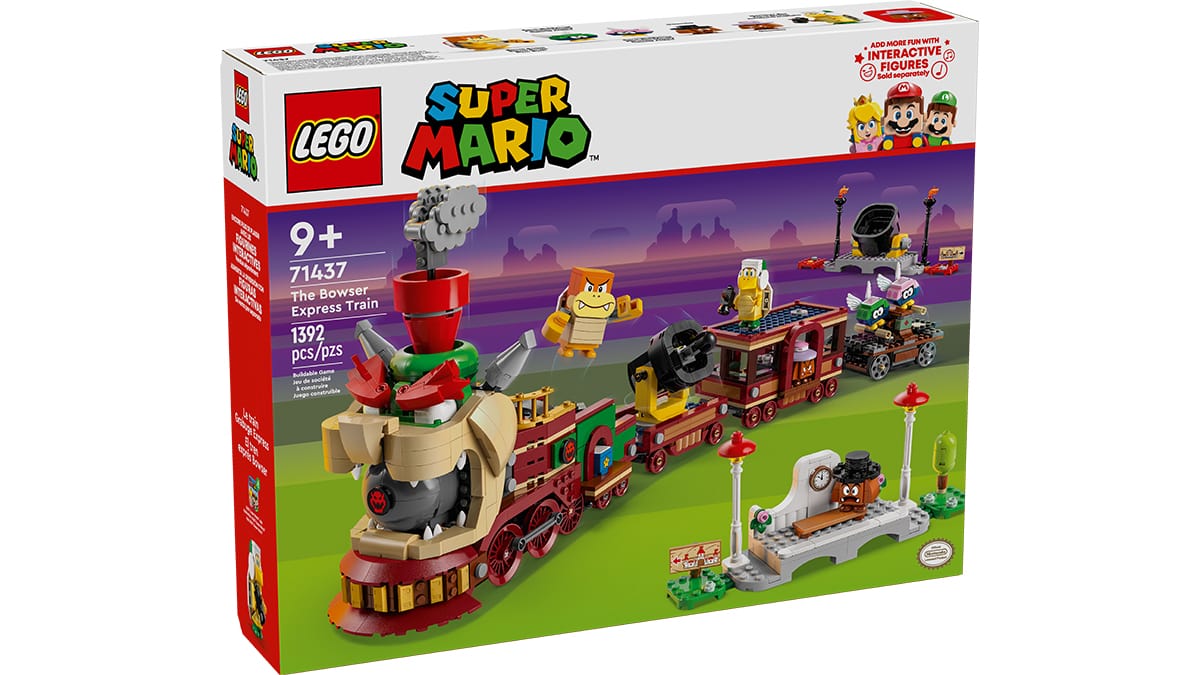 LEGO® Super Mario™ The Bowser™ Express Train - Nintendo Official Site